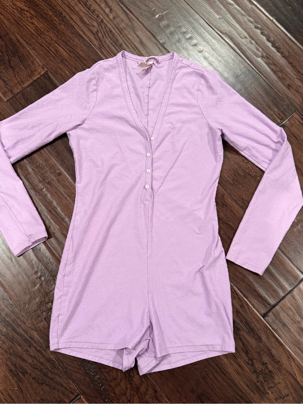 Victoria's Secret Lilac long sleeve romper